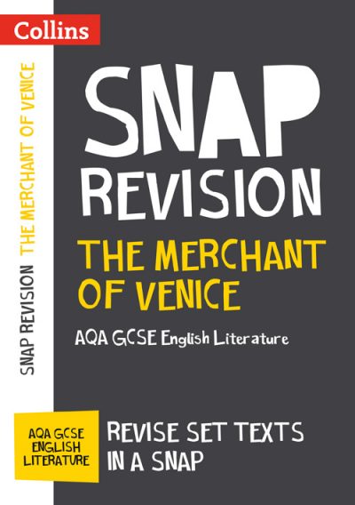 The Merchant of Venice: AQA GCSE English Literature Text Guide (Collins Snap Revision)
