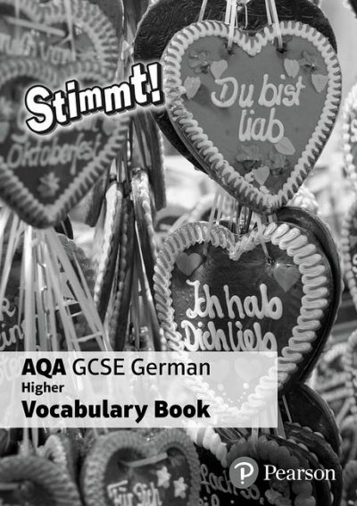Stimmt! AQA GCSE German Higher Vocab Book (pack of 8) - Pearson Education Limited