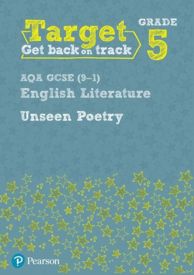 Target Grade 5 Unseen Poetry AQA GCSE (9-1) Eng Lit Workbook - David Grant