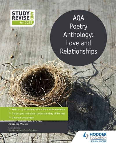 Study and Revise: AQA Poetry Anthology: Love and Relationships - Jo Gracey-Walker