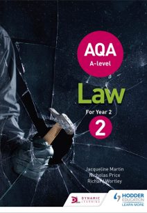 AQA A-level Law for Year 2 - Jacqueline Martin